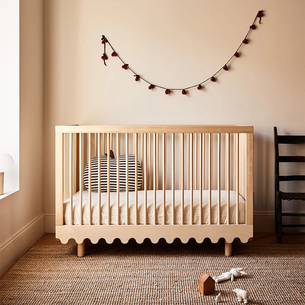 Birch - Oeuf Moss Crib Lifestyle 3