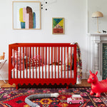 Red - Oeuf Moss Crib - Lifestyle 1