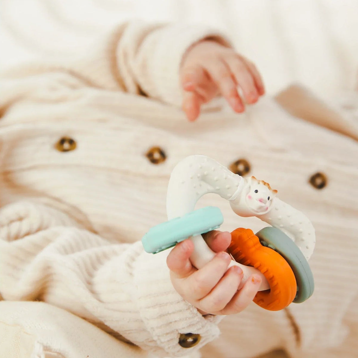 Sophie the Giraffe Textured Teething Keys Lifestyle 1