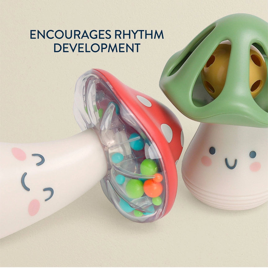 Itzy Ritzy Itzy Mini Maracas Musical Rattle Set Encourages Rhythm