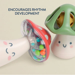 Itzy Ritzy Itzy Mini Maracas Musical Rattle Set Encourages Rhythm