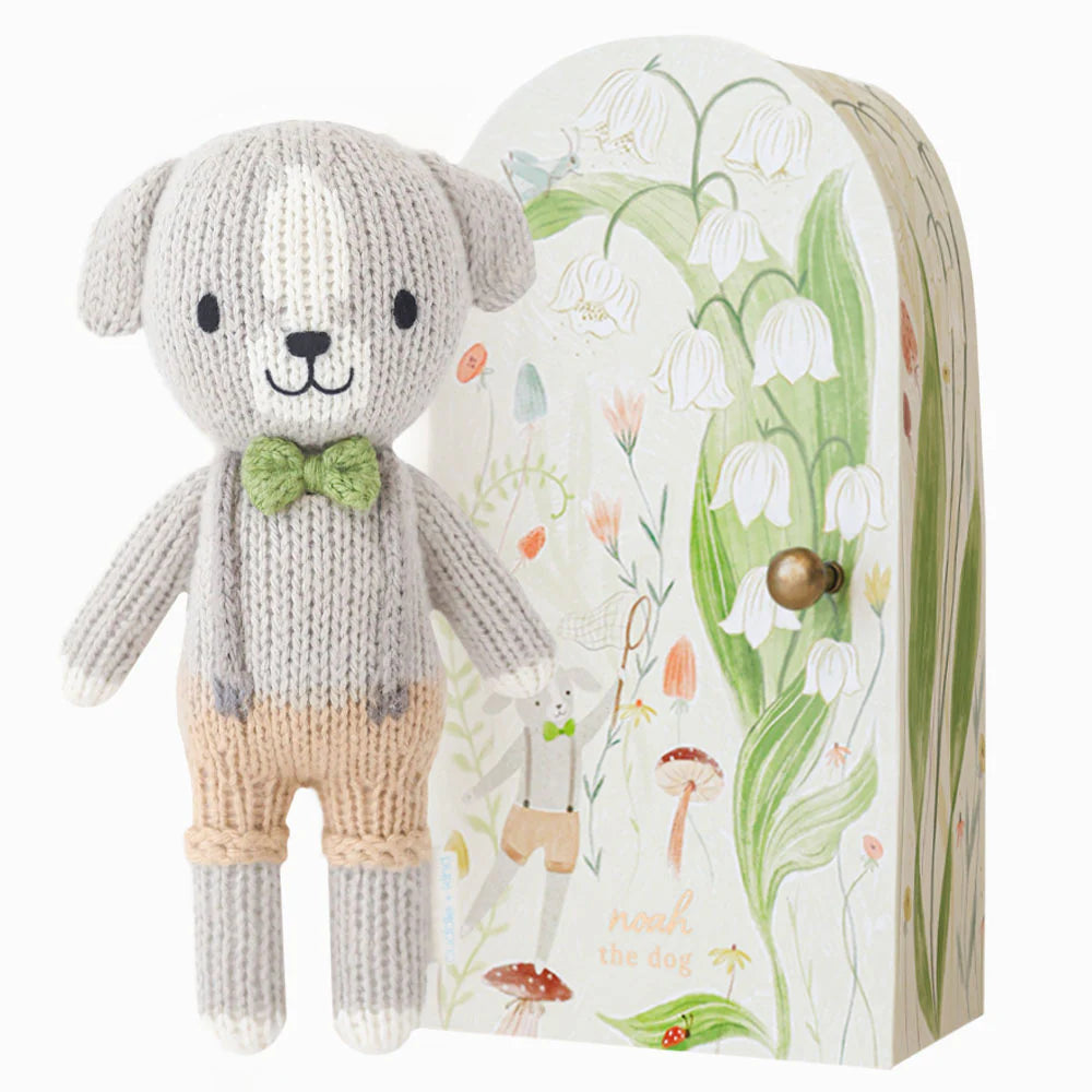 cuddle + kind Hand-Knit Tiny Collection - Noah the Dog