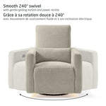 Maxi-Cosi Dorian Swivel Glider & Power Recliner - Smooth 240 Degree Swivel
