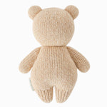 cuddle + kind Hand-Knit Baby Animal - Honey Bear Back View