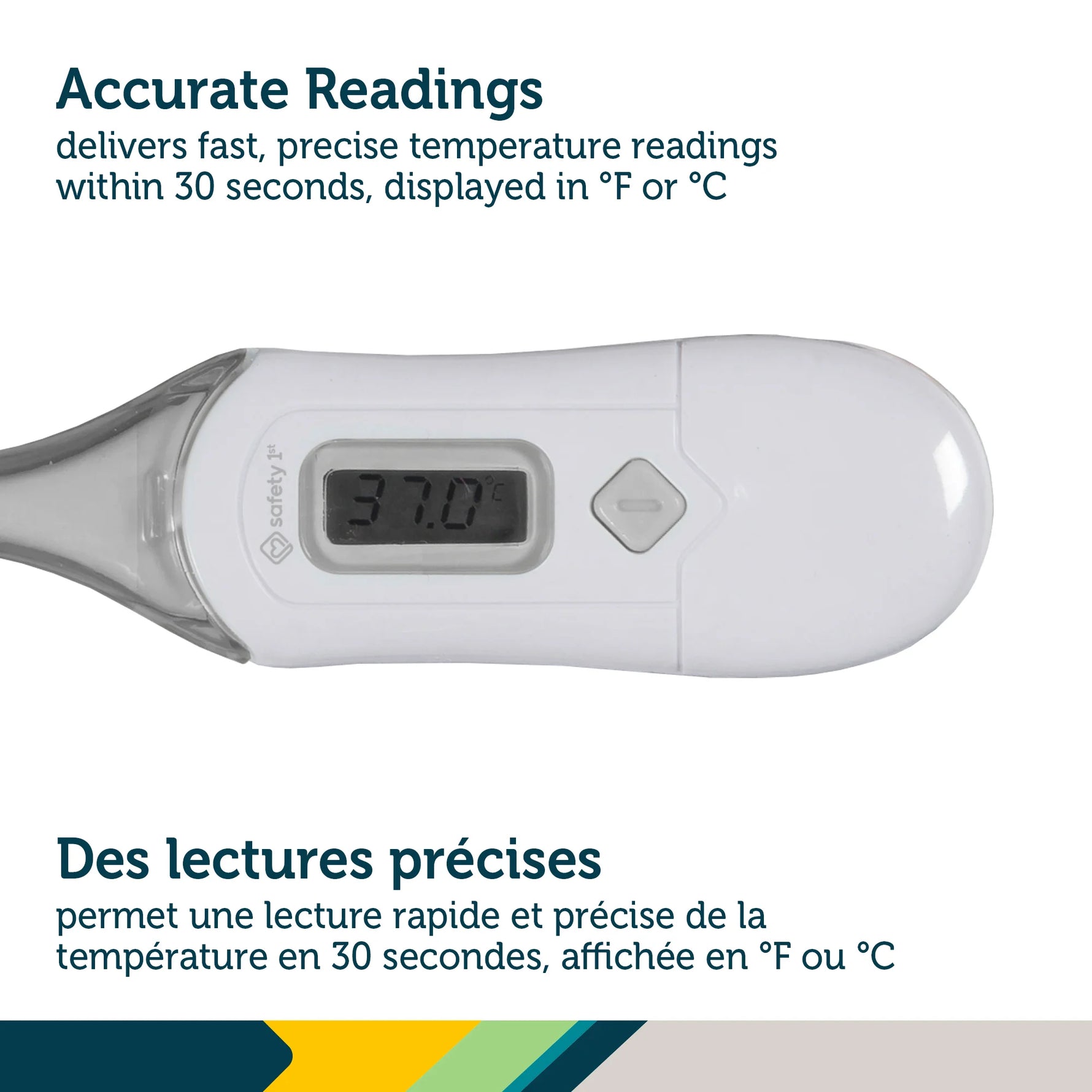 Safety 1st 3 in 1 Nursery Thermometer - Acurate Readings