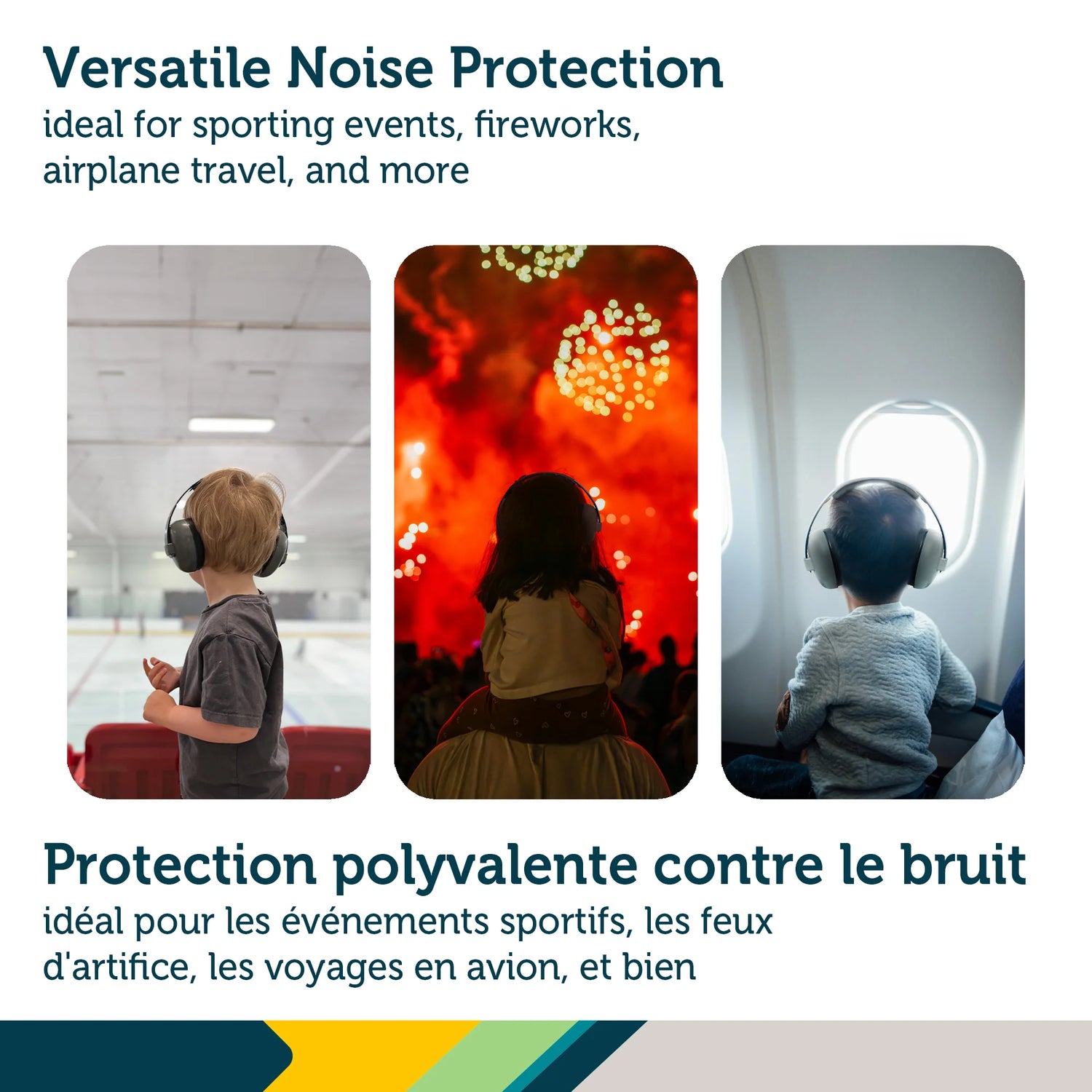 Safety 1st Noise Reduction Earmuffs - Versatile Protection