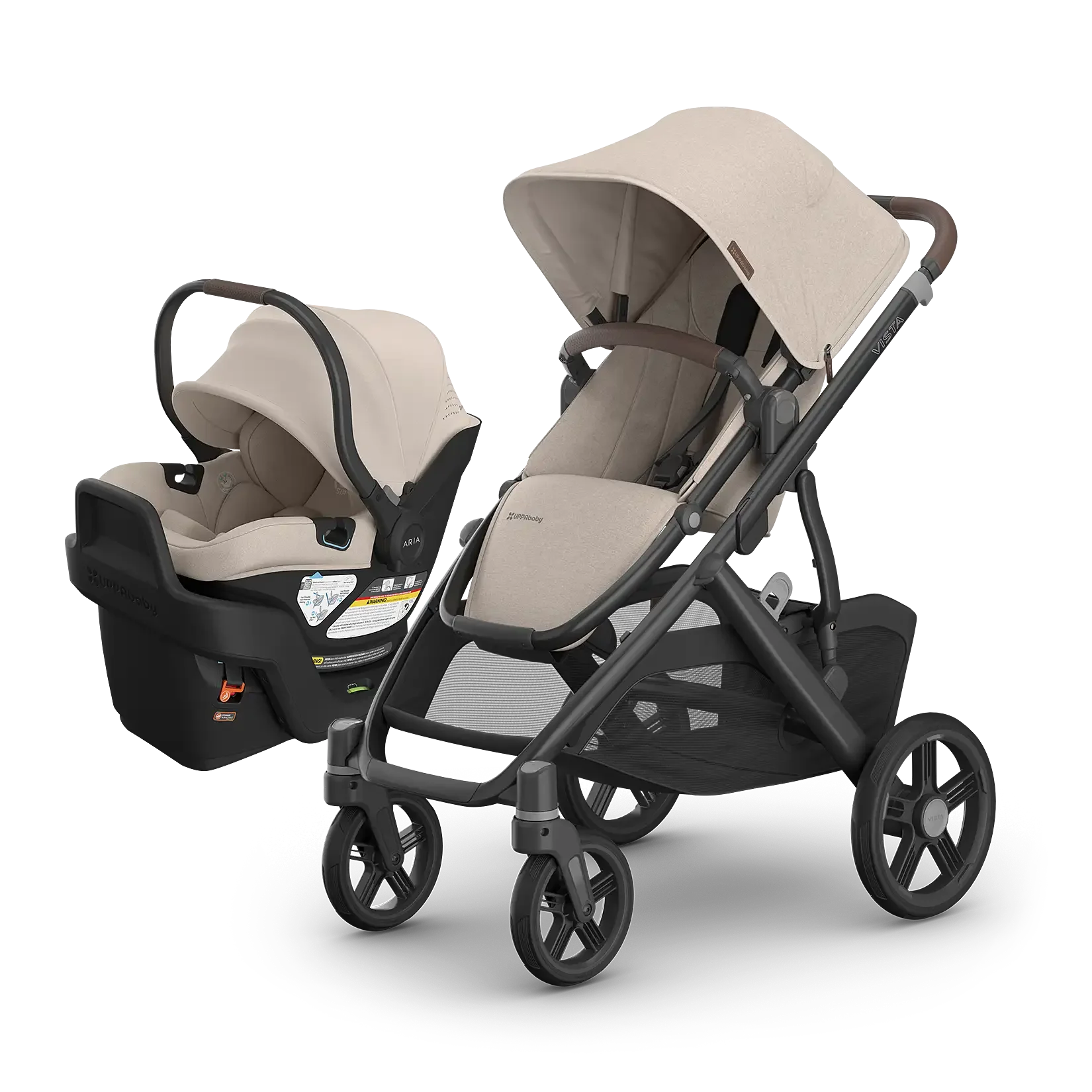 Ada - UPPAbaby Vista V3 + Aria V2 Travel System Bundle