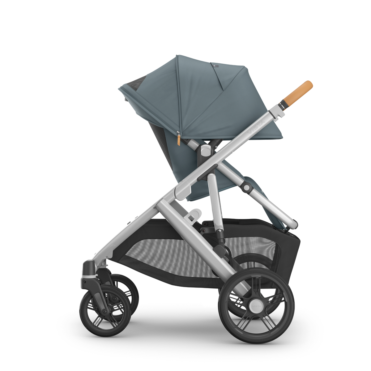 Callum UPPAbaby Vista V3 - Side View Including Sunshade