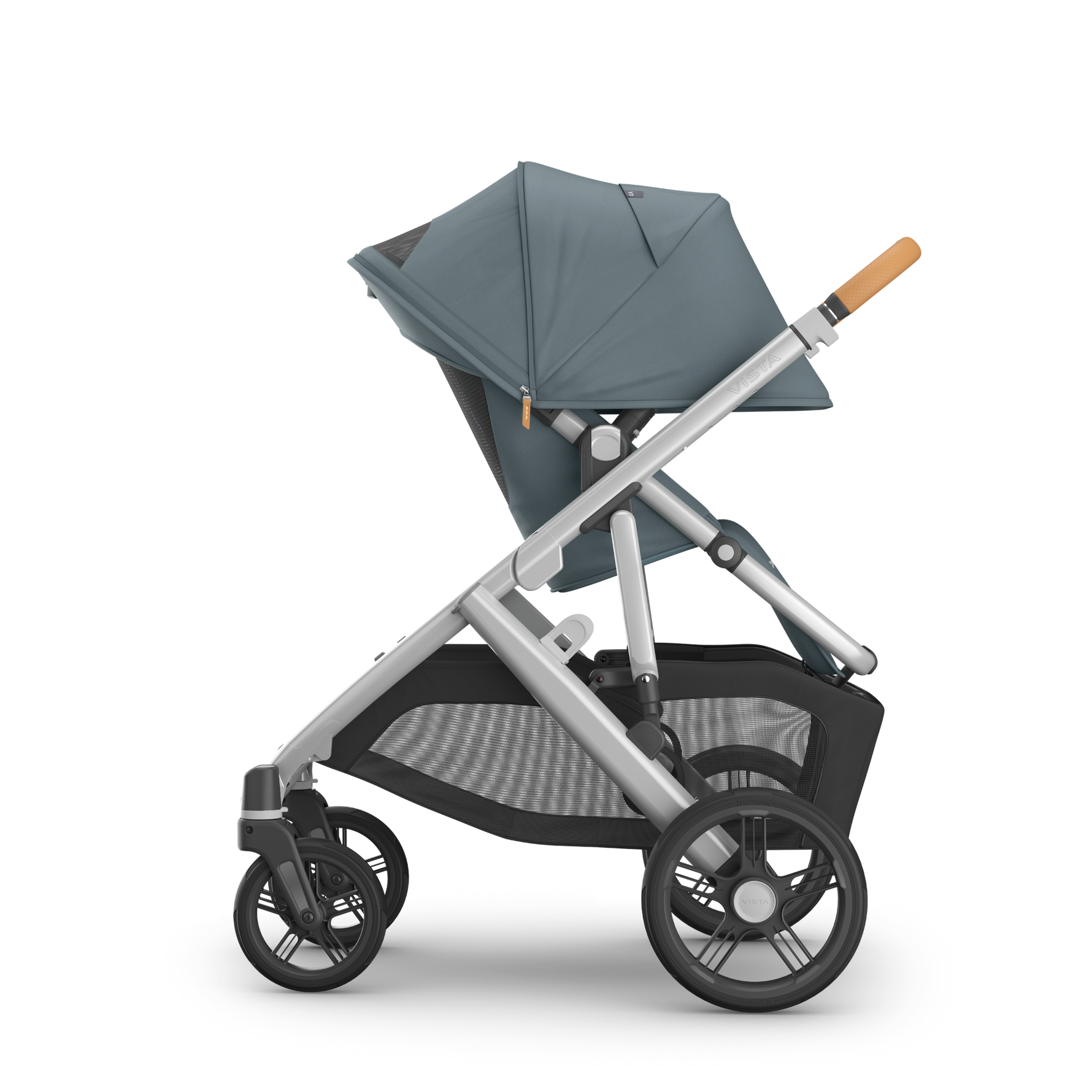 Callum UPPAbaby Vista V3 - Side View Including Sunshade