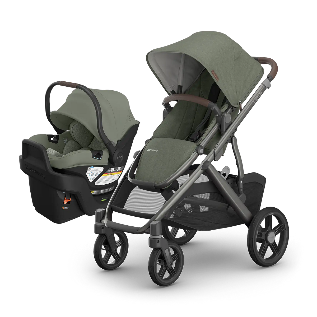 Evelyn - UPPAbaby Vista V3 + Aria V2 Travel System Bundle