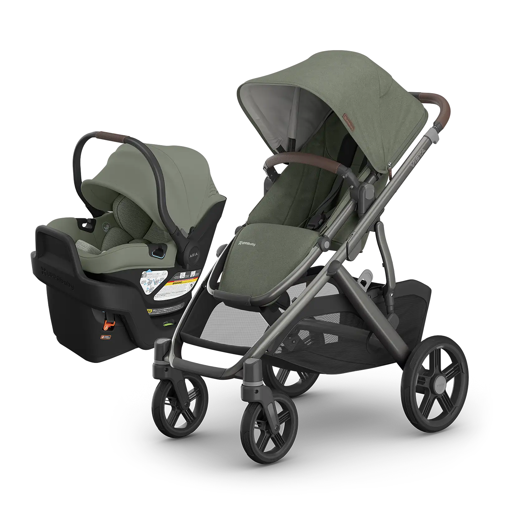 Evelyn - UPPAbaby Vista V3 + Aria V2 Travel System Bundle