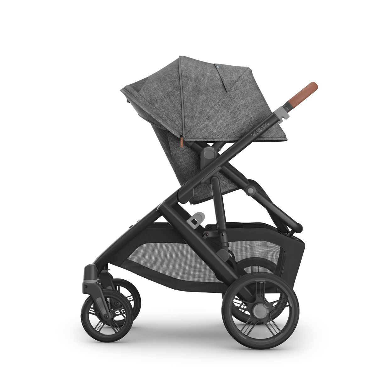 Greyson UPPAbaby Vista V3 - Side View Including Sunshade