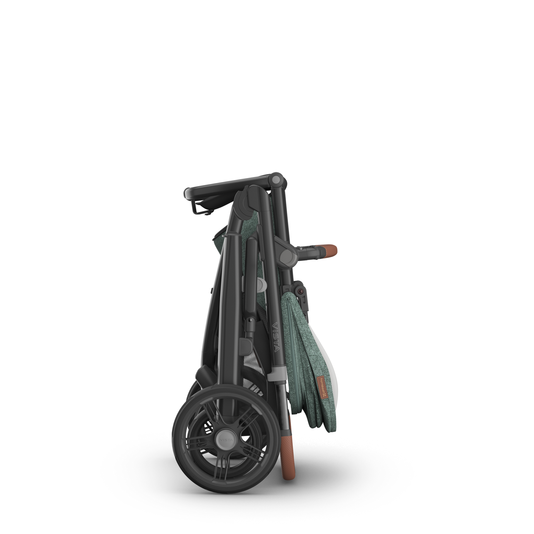 Gwen UPPAbaby Vista V3 Stroller - Folded View