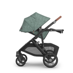 Gwen UPPAbaby Vista V3 Stroller - Parent Facing Reclined View