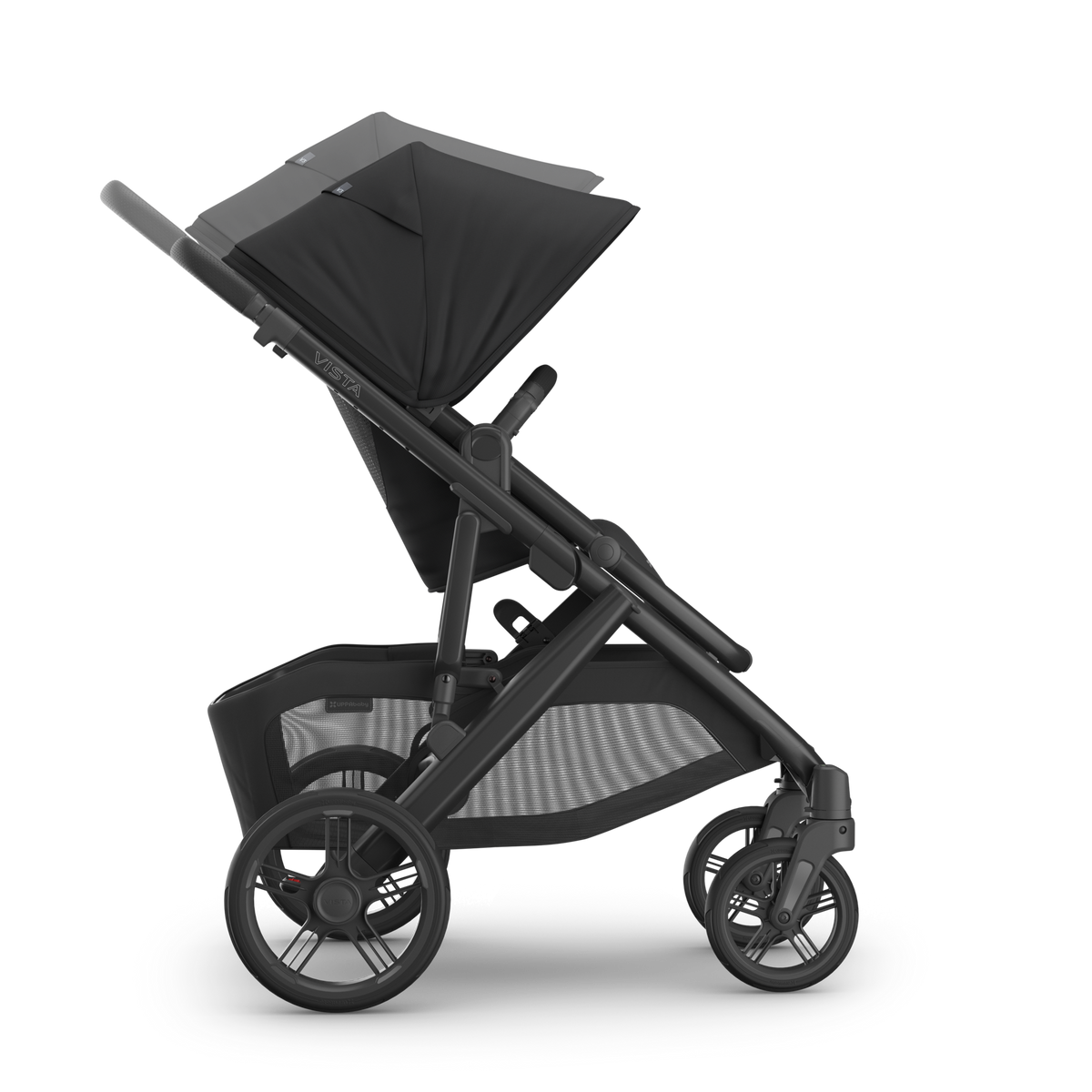 Jake UPPAbaby Vista V3 Stroller - Adjustable Handle and Canopy View 