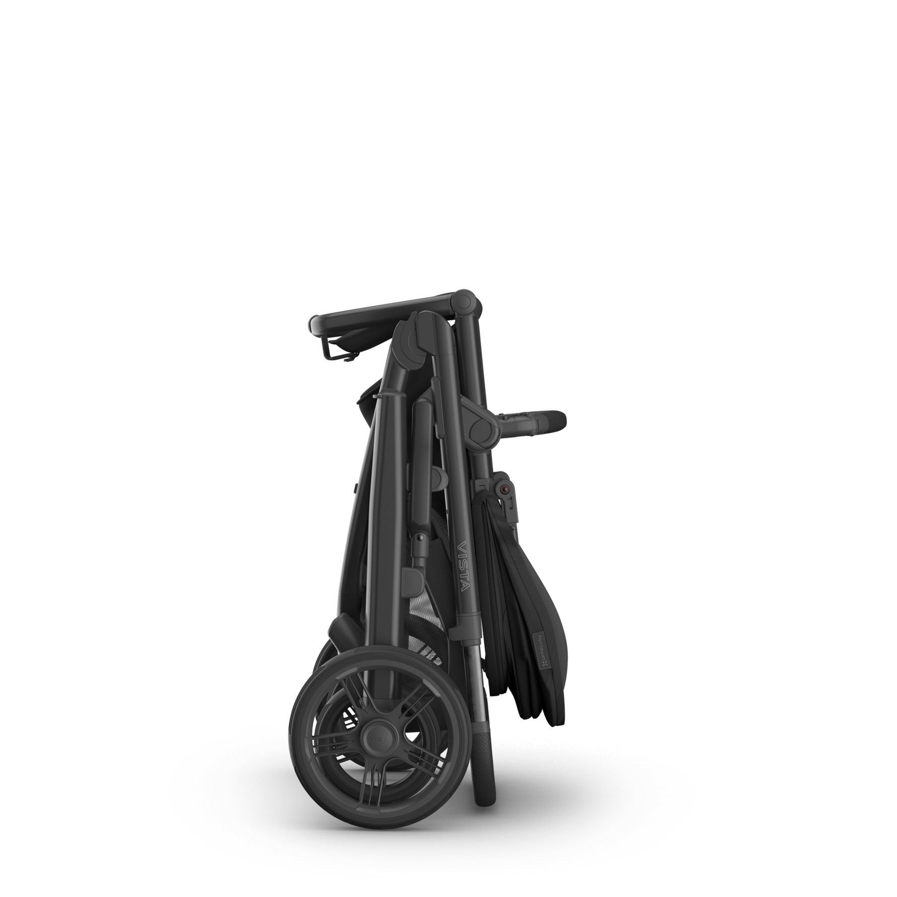 Jake UPPAbaby Vista V3 Stroller - Folded View