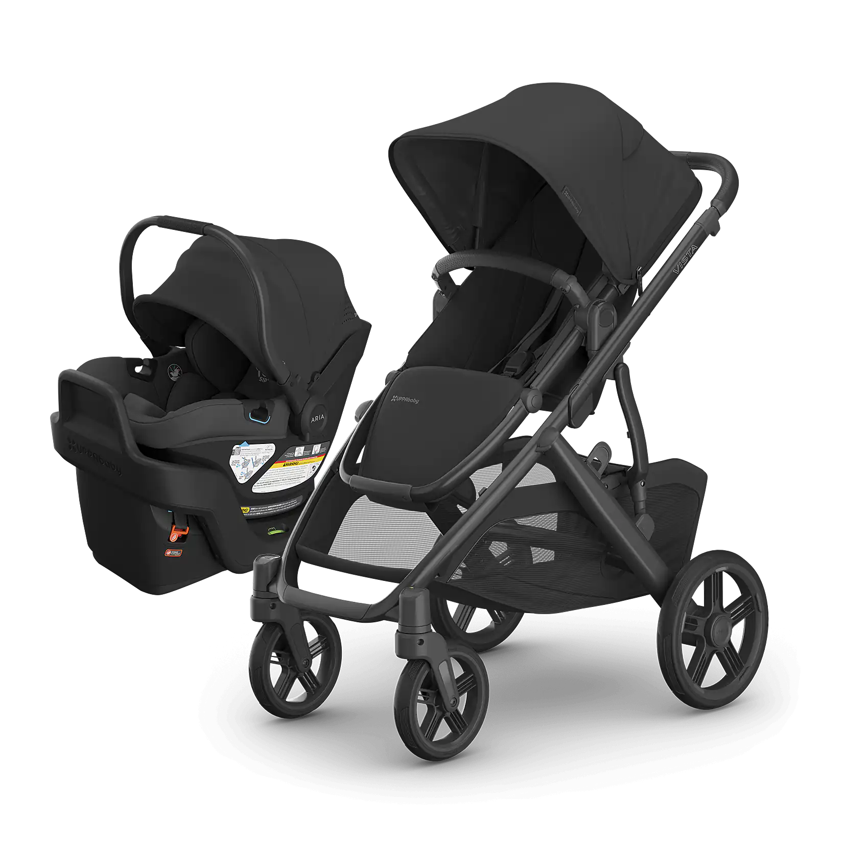 James - UPPAbaby Vista V3 + Aria V2 Travel System Bundle