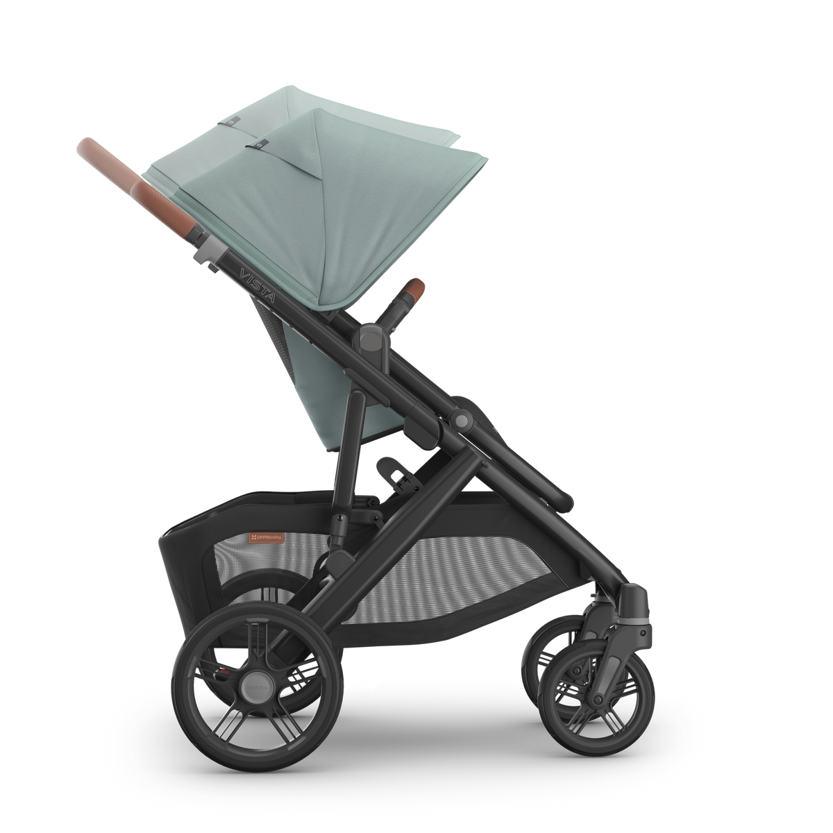 Kenzi UPPAbaby Vista V3 Stroller - Adjustable Handle and Canopy View