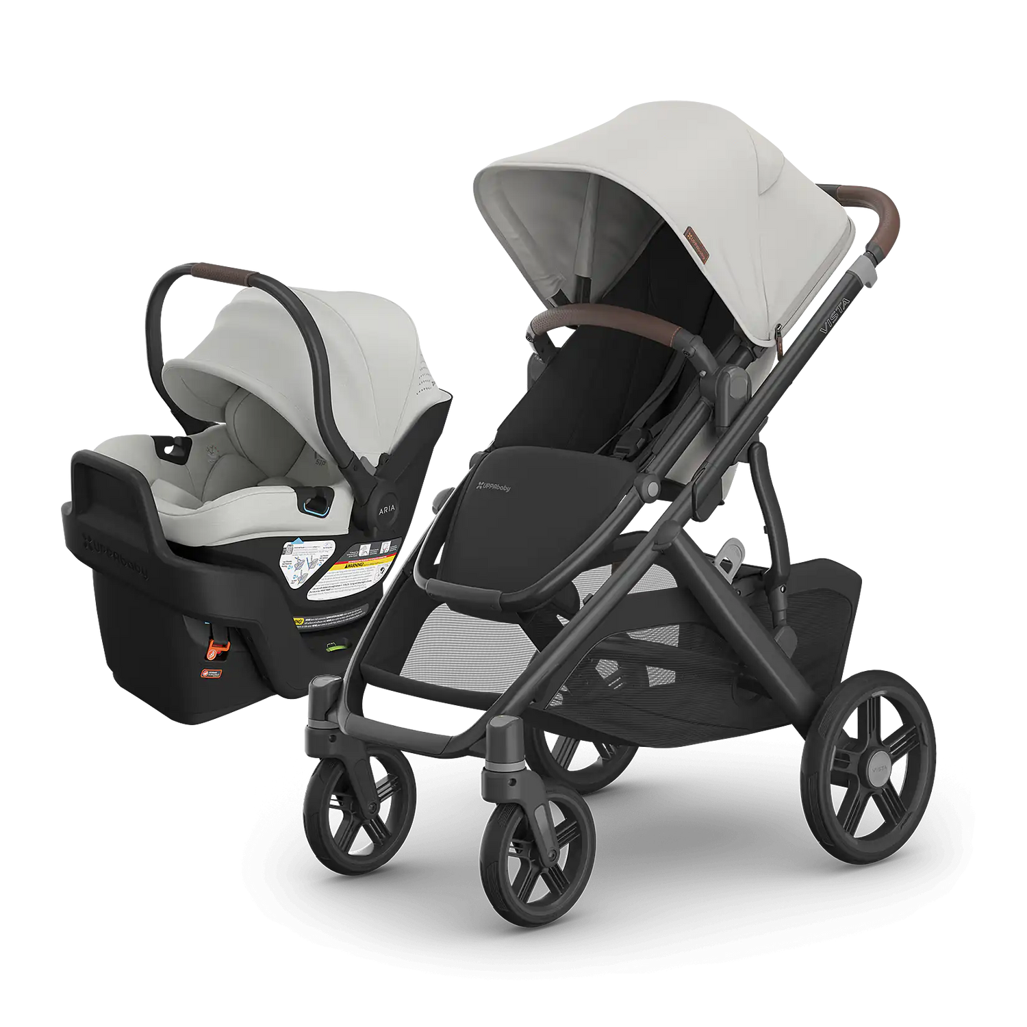 Savannah- UPPAbaby Vista V3 + Aria V2 Travel System Bundle