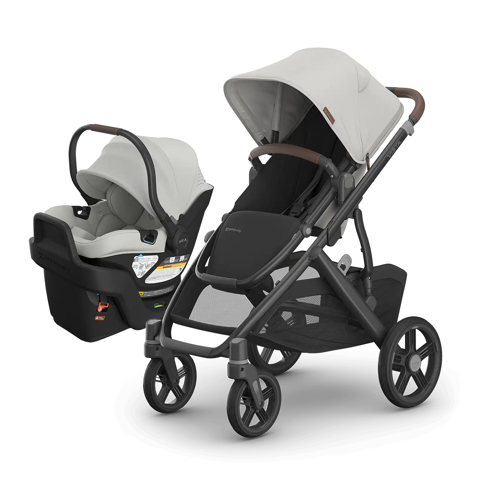 Savannah- UPPAbaby Vista V3 + Aria V2 Travel System Bundle