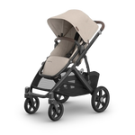 UPPAbaby Vista V3 Stroller - Ada (Sandstone Melange | Carbon Frame | Chestnut Leather)