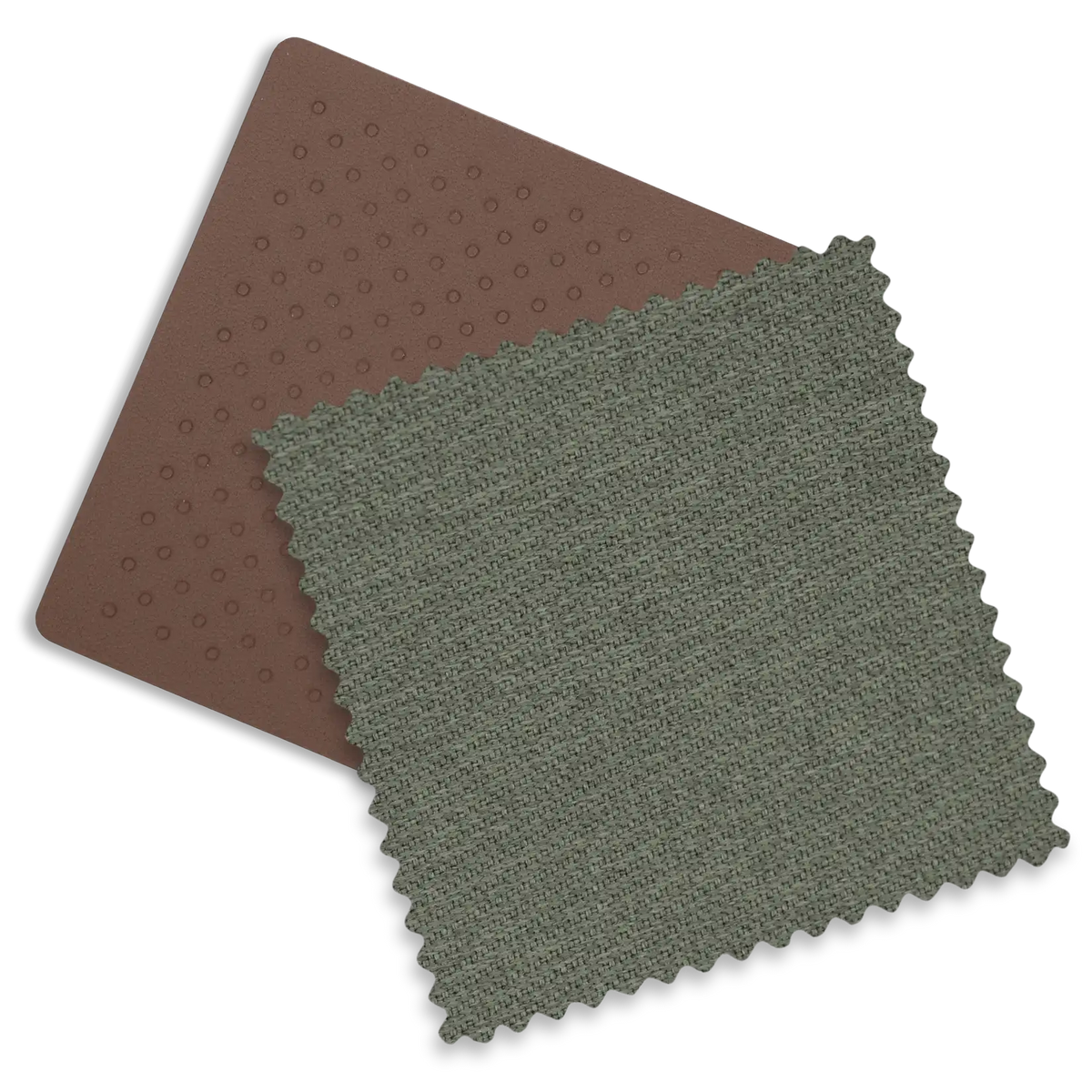 UPPAbaby Vista V3 Stroller - Evelyn (Meadow Green/Graphite Frame/Chestnut Leather) - Fabric Swatches