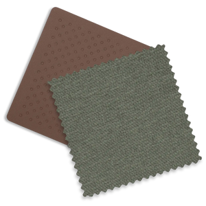 UPPAbaby Vista V3 Stroller - Evelyn (Meadow Green/Graphite Frame/Chestnut Leather) - Fabric Swatches