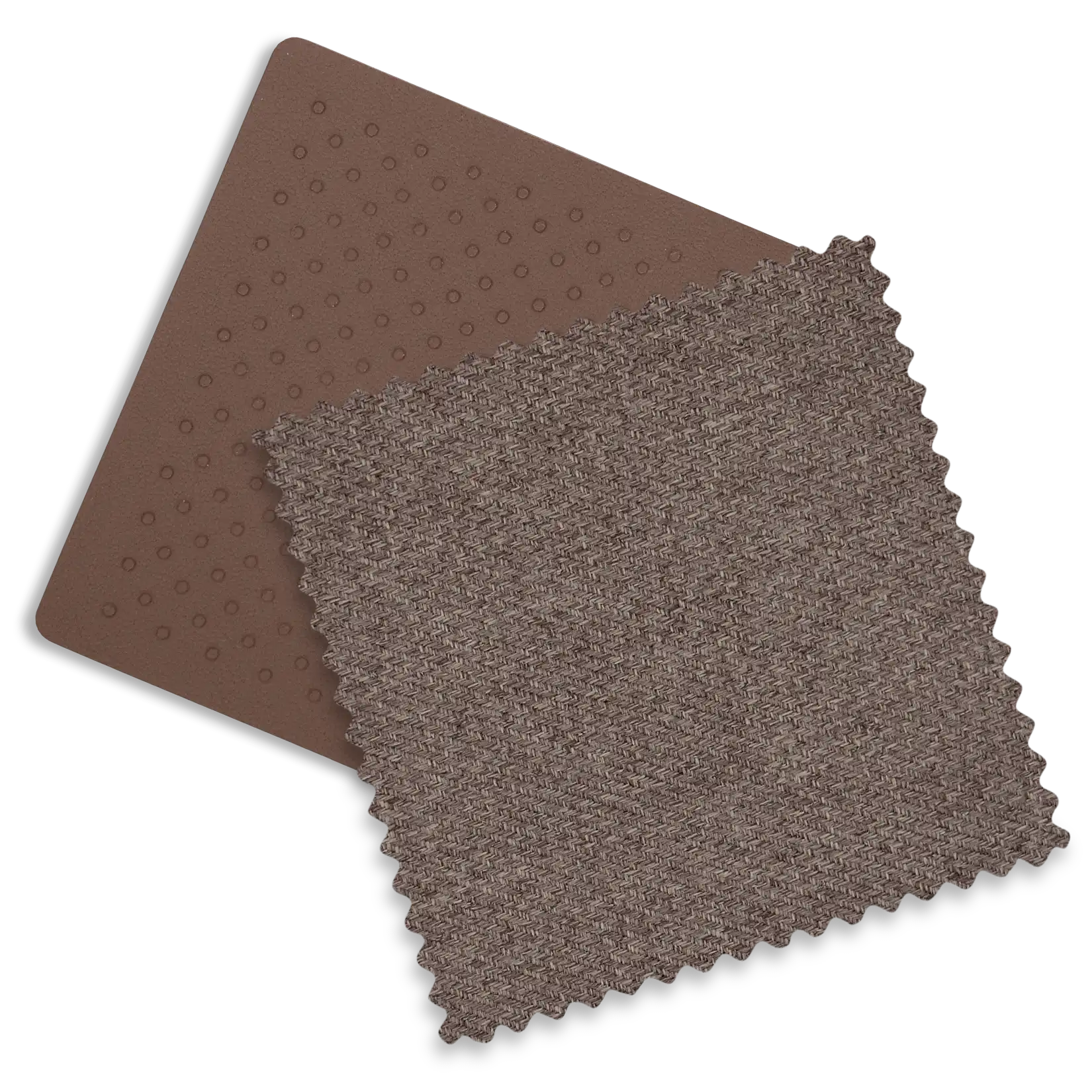 UPPAbaby Vista V3 Stroller - Owen (Mocha Melange/Carbon Frame/Chestnut Leather) - Fabric Swatches