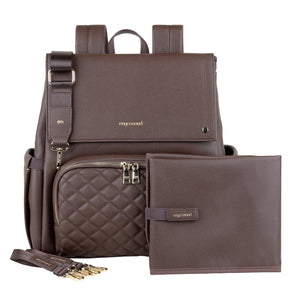 Enya Mond Luna Diaper Bag Backpack - Brunette