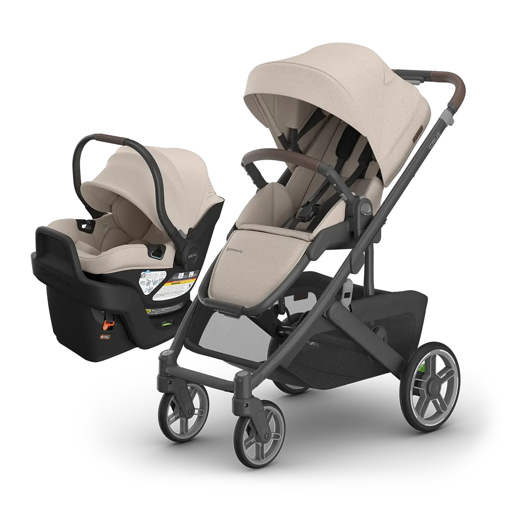 Ada - UPPAbaby Cruz V3 + Aria V2 Travel System Bundle