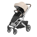 UPPAbaby Cruz V3 Stroller - Declan (Oat Melange/Silver Frame/Chestnut Leather)
