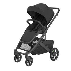 UPPAbaby Cruz V3 Stroller - Jake (Charcoal/Carbon Frame/Black Leather)