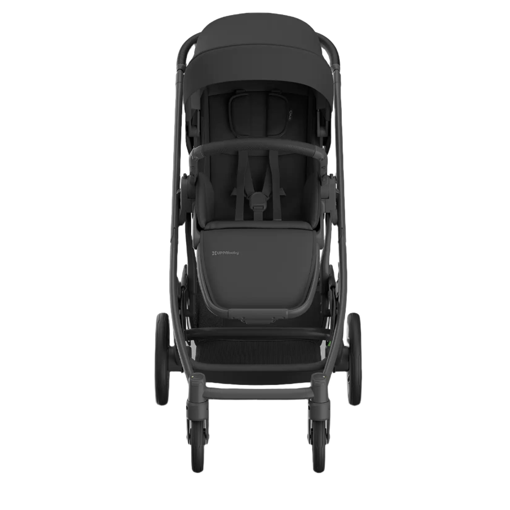 UPPAbaby Cruz V3 Stroller - Jake (Charcoal/Carbon Frame/Black Leather)