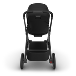 UPPAbaby Cruz V3 Stroller James (Black | Carbon Frame | Black Leather) -  Basket View