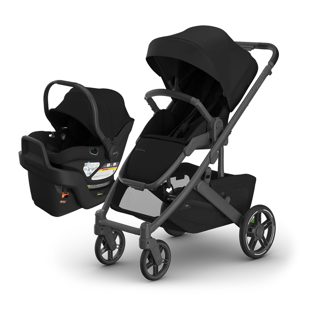 James - UPPAbaby Cruz V3 + Aria V2 Travel System Bundle
