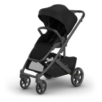 UPPAbaby Cruz V3 Stroller - James (Black | Carbon Frame | Black Leather)