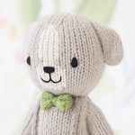 cuddle + kind Hand-Knit Tiny Collection - Noah the Dog Detail
