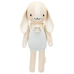 cuddle + kind Hand-Knit Doll - Briar the Bunny