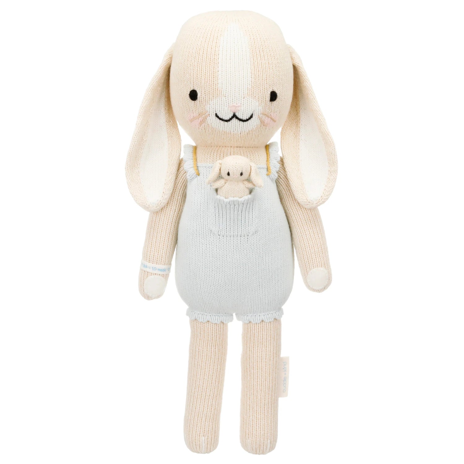 cuddle + kind Hand-Knit Doll - Briar the Bunny