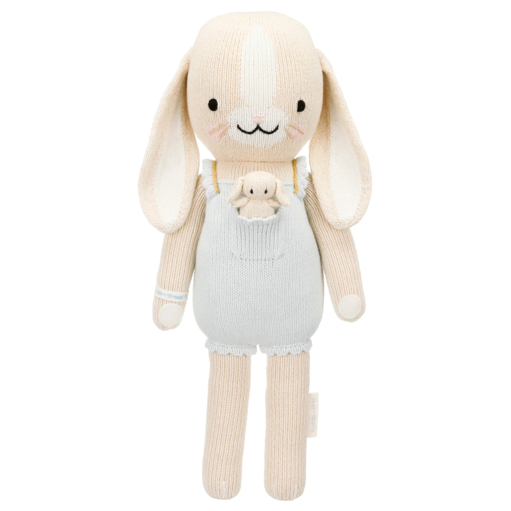 cuddle + kind Hand-Knit Doll - Briar the Bunny