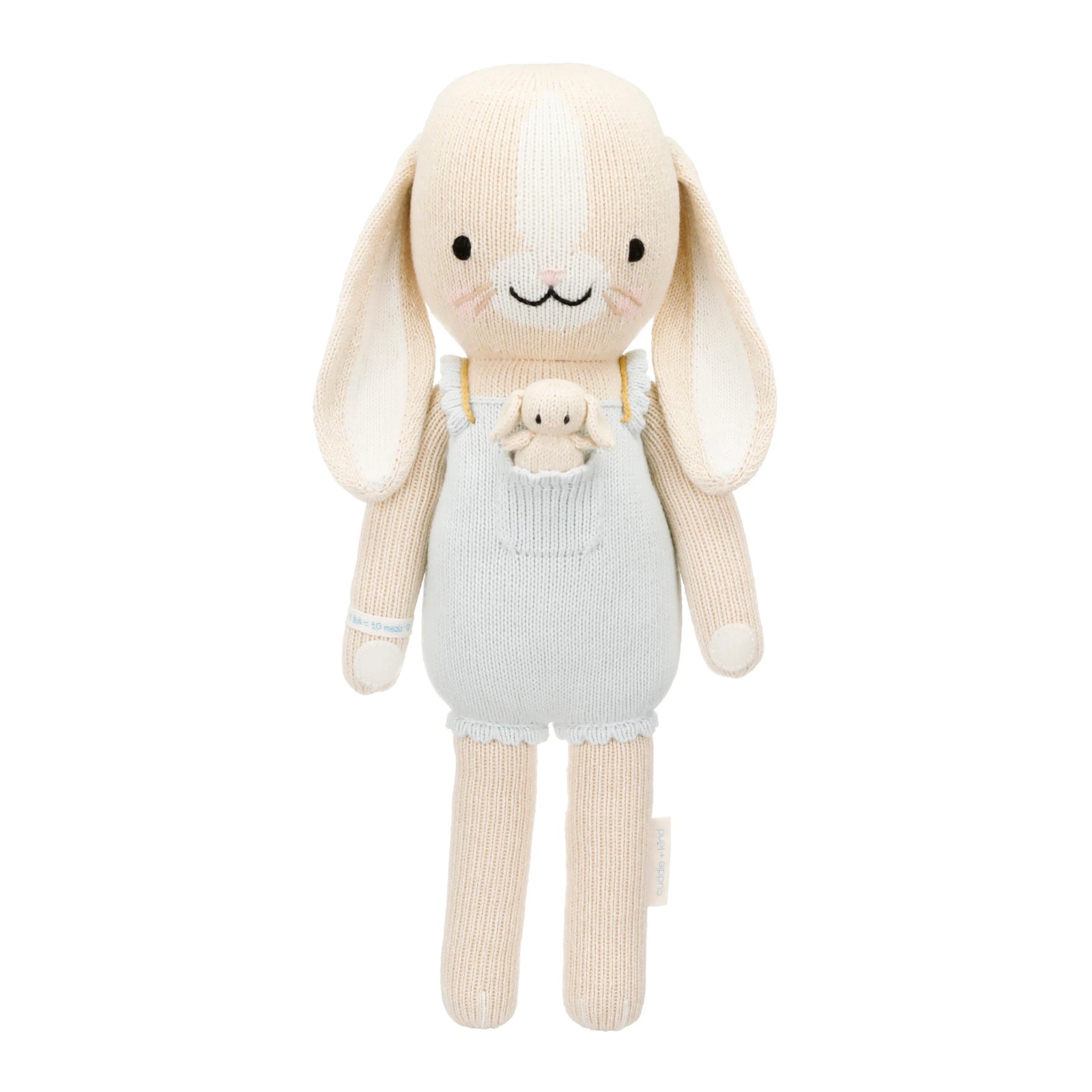 cuddle + kind Hand-Knit Doll - Briar the Bunny