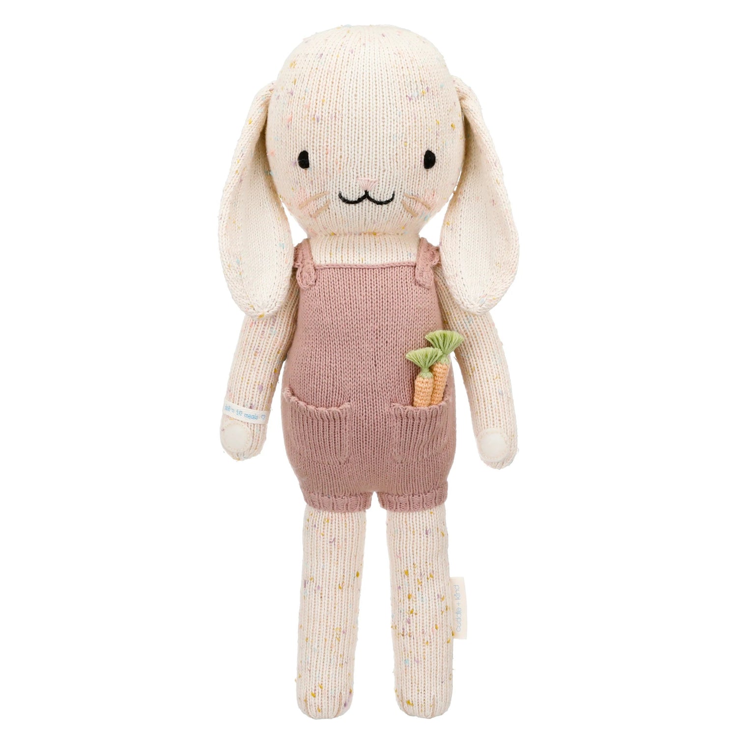 cuddle + kind Hand-Knit Doll - Harper the Bunny