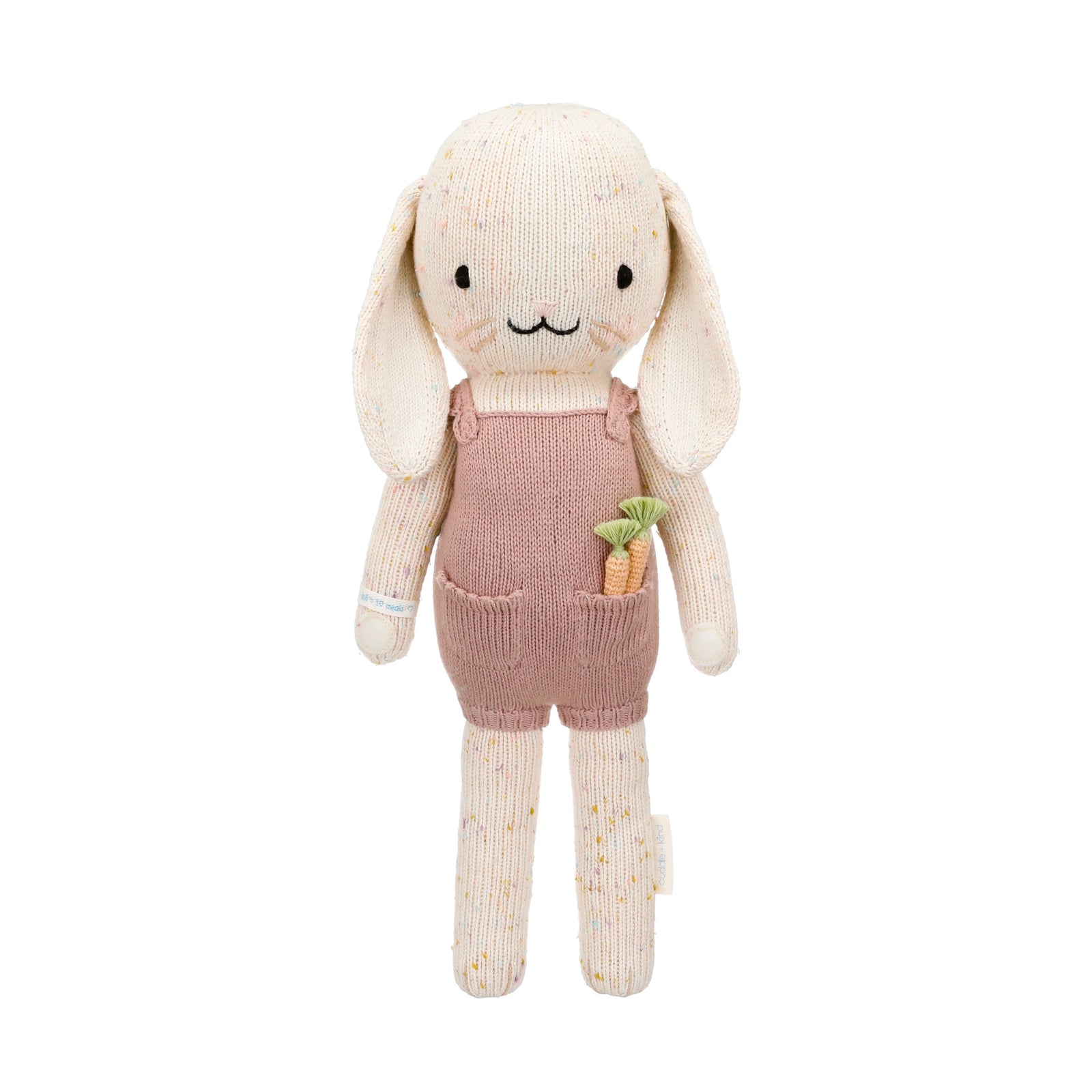 cuddle + kind Hand-Knit Doll - Harper the Bunny