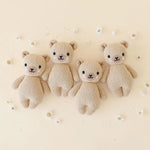 cuddle + kind Hand-Knit Baby Animal - Honey Bear Lifestyle 1