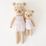 cuddle + kind Hand-Knit Doll - Olivia the Honey Bear 2 Sizes