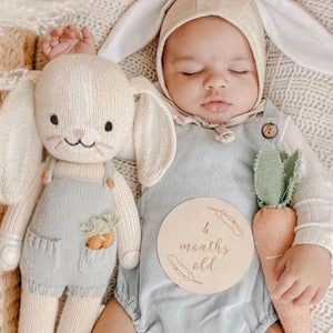 cuddle + kind Hand-Knit Doll - Henry the Bunny Lifestyle 1