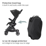 Maxi-Cosi Lara Ultracompact Travel Stroller - Essential Black Included Travel Bag