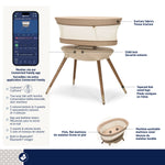 Maxi-Cosi Starling Smart Bassinet _ Smart Features and Materials