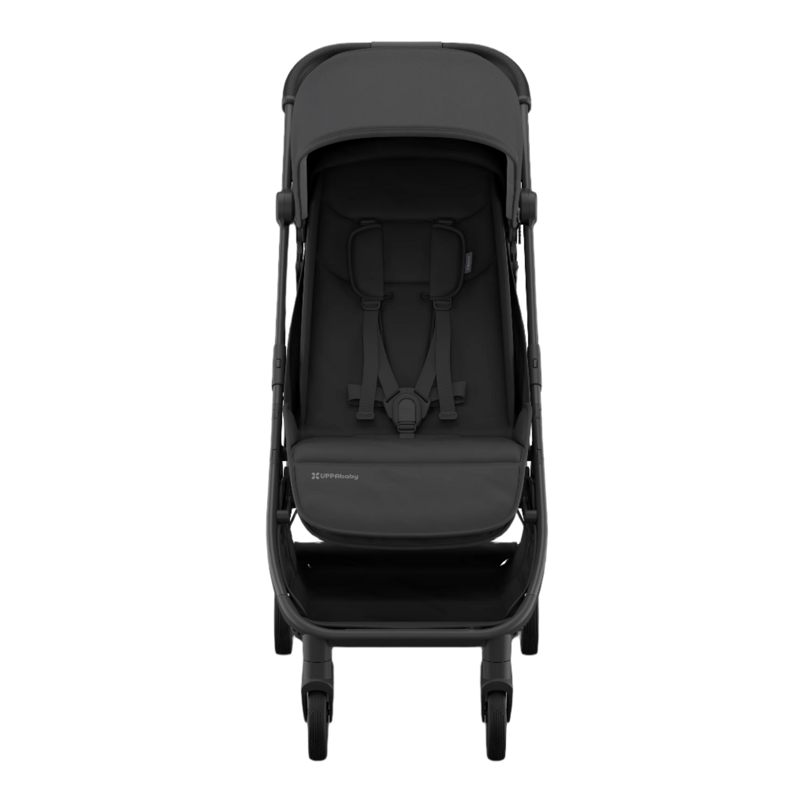 UPPAbaby Minu V3 Stroller - Jake (Charcoal/Carbon/Black Leather)