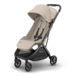 UPPAbaby Minu V3 Stroller - Ada (Charcoal Melange | Carbon Frame | Chestnut Leather)